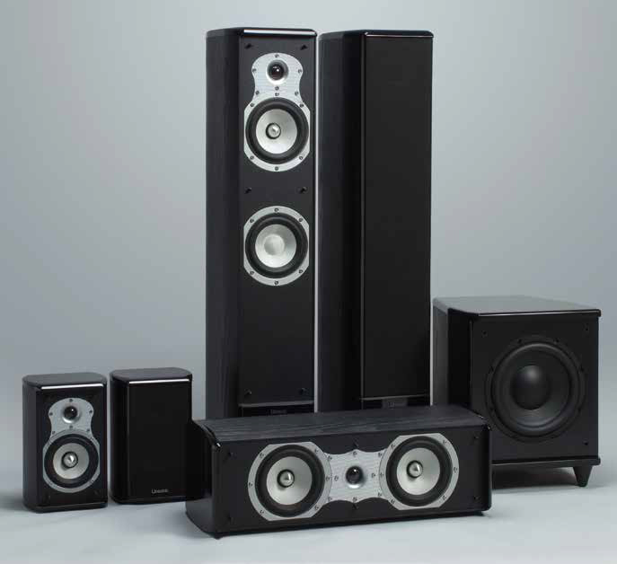 ホームシアタースピーカー：Unisonic Plataシリーズ AHT-250F2