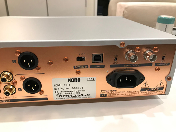 アバック梅田店ブログ｜アバックのホームシアター情報が満載 : 【梅田店】期間限定 KORG Nu1