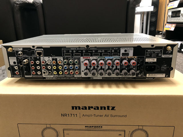 アバック新宿本店ブログ｜ホームシアターとオーディオ情報が満載 : 【新宿本店】marantz 新製品AVアンプ「SR6015」「NR1711」展示 スタート!!!